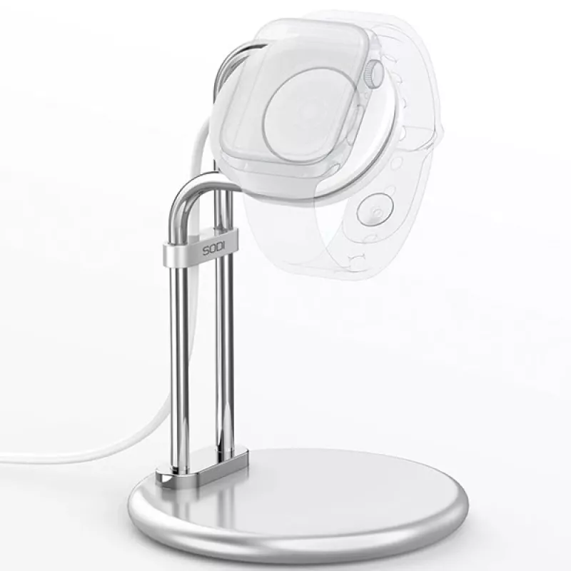 Pristatymo stovas Apple Watch SAW-300 indukcinis sidabrinis