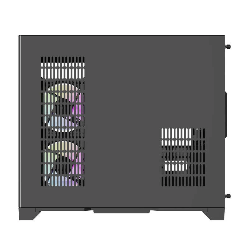 Korpusas Darflash FT418 + 6 aRGB ventiliatoriai (juodas)