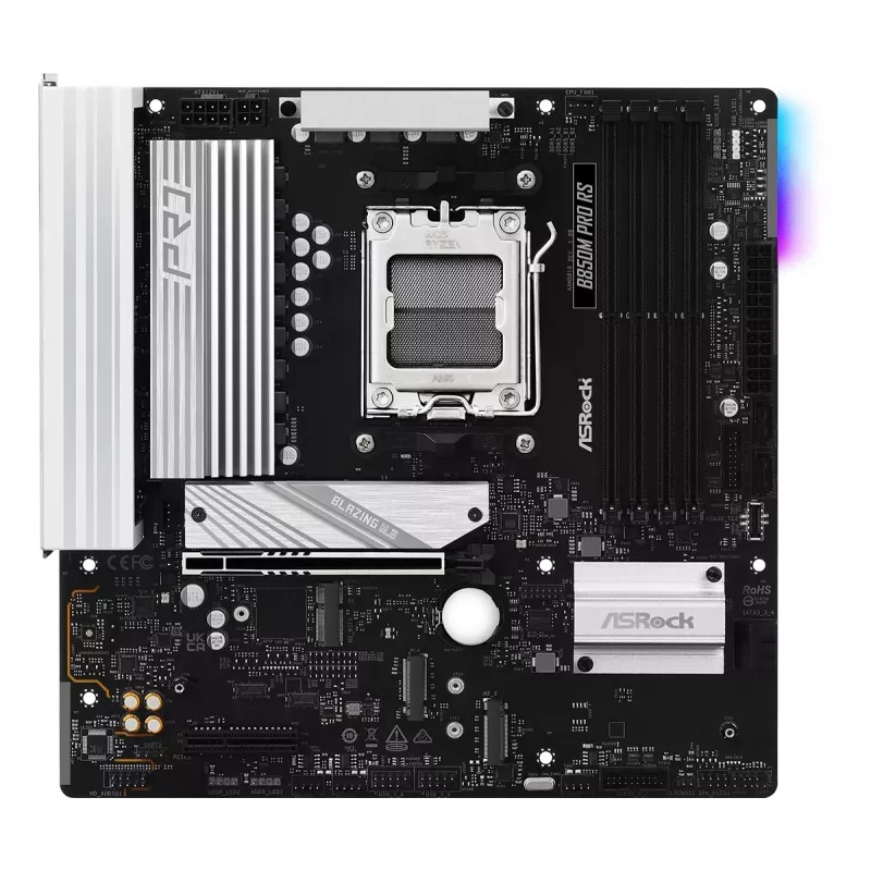 ASRock B850M Pro RS AM5 Micro-ATX pagrindinė plokštė