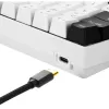 Sharkoon SGK50 S4 klaviatūra žaidimams USB QWERTZ vokiška balta RGB LED