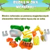 Popular Playthings Magnetiniai Gyvūnų Rinkinys Mix or Match Įvairiaspalvis