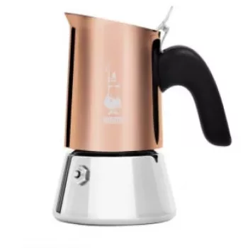 Bialetti Venus Moka puodas 0,09 l varinis nerūdijantis plienas 2 puodeliams