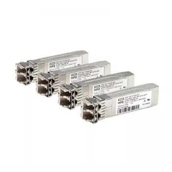 HP 10Gb/s SFP+ siųstuvų-imtuvų modulių rinkinys 4 vnt.