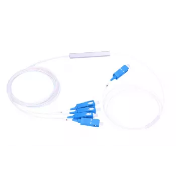 Extralink EX.0653 šviesolaidinis skirstytuvas 1:4, SC/UPC, 0,9 mm, keraminis, PVC