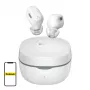 Belaidės ausinės į ausį Baseus WM01 pokalbiams ir muzikai, Bluetooth, USB‑C įkrovimas, 20–20000 Hz, 10 m, balta