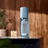 SodaStream gazuotas vandens aparatas Terra šviesiai mėlynas QC su CO2 balionėliu ir 1L PET buteliu