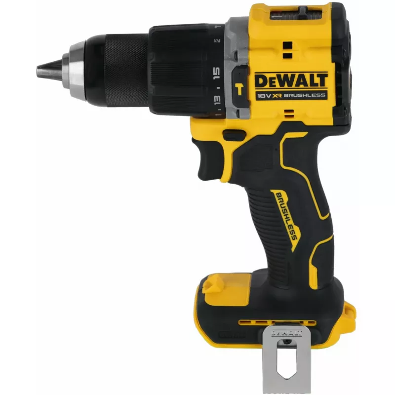 Belaidis gręžtuvas-suktuvas DeWalt DCD799NT-XJ 18V bešepetėlis variklis kompaktiškas dizainas