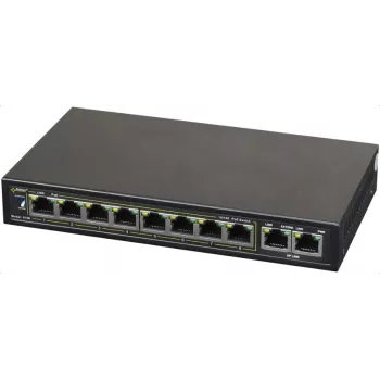 Tinklo jungiklis PULSAR S108 Fast Ethernet su PoE
