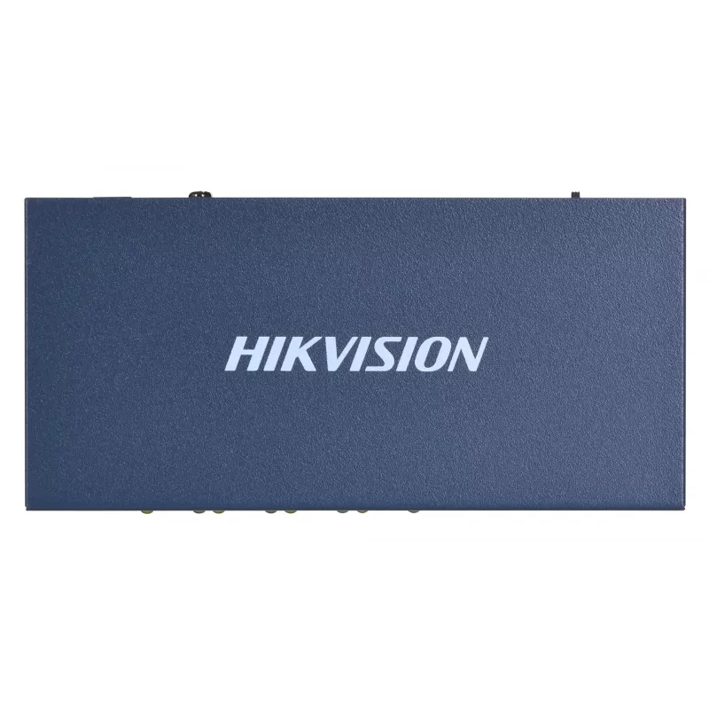 Hikvision DS-3E0106HP-E nevaldomas Fast Ethernet (10/100) PoE jungiklis, mėlynas