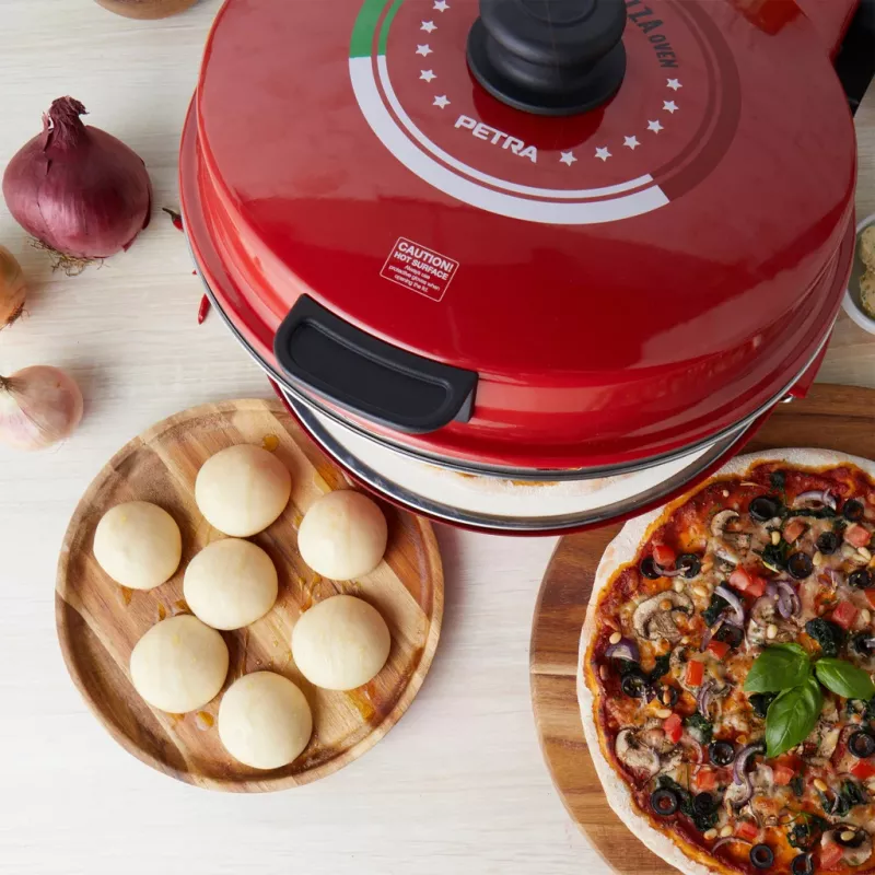Picos keptuvė Petra PT5666VDE Bella Pizza 1200W nelipni danga