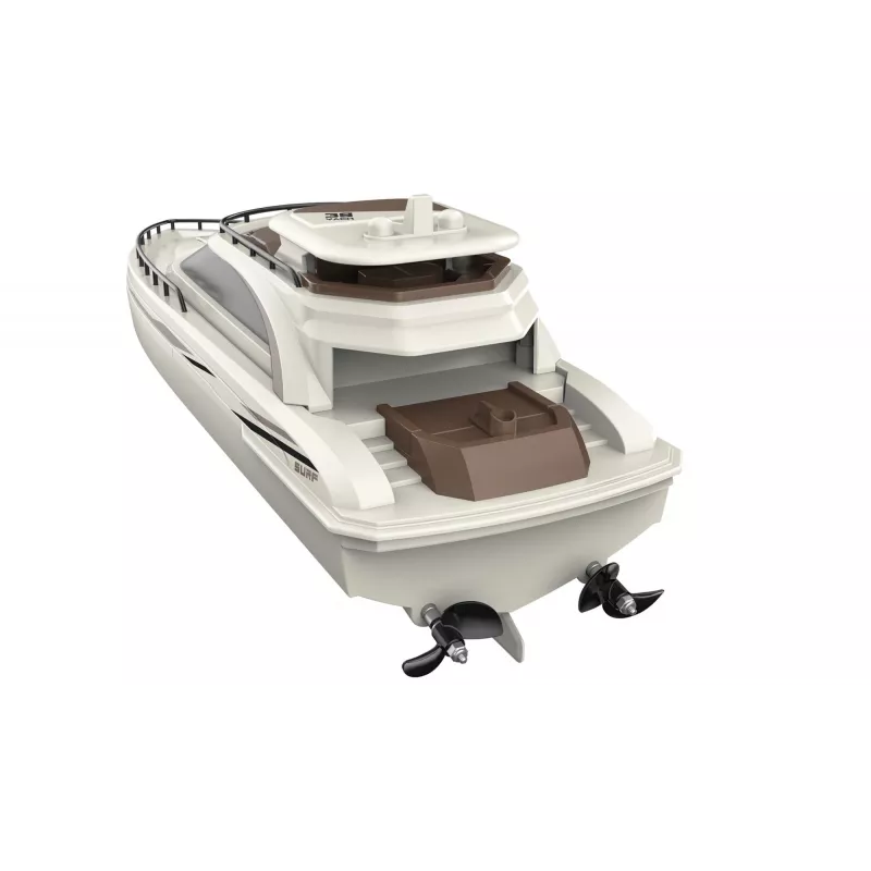 Radijo bangomis valdomas jachtos modelis Amewi Rising Sun Cruise Yacht 380mm su elektriniu varikliu ir 800mAh baterija