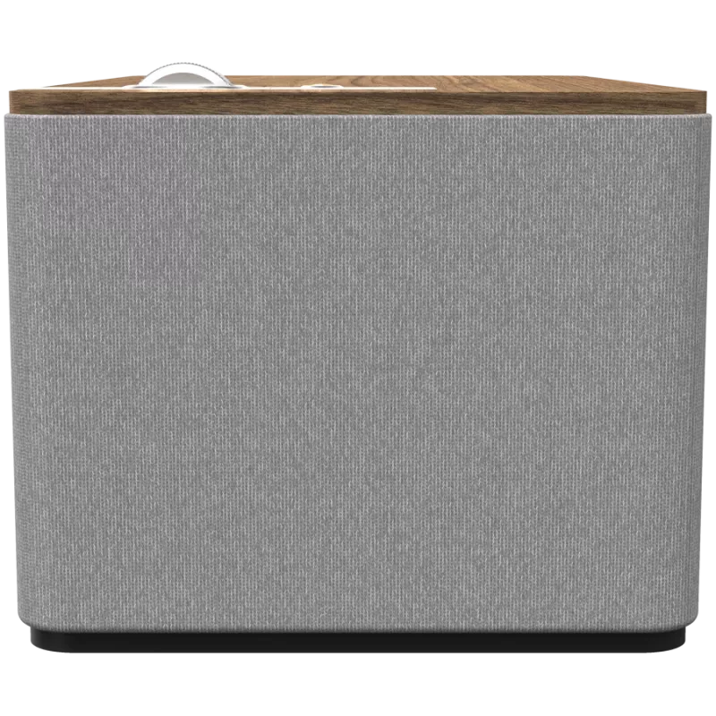 Klipsch the Three Plus belaidė garsiakalbių sistema su Bluetooth, riešutmedžio apdaila
