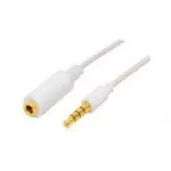 shiverpeaks 2 x 3,5 mm lizdo – 2 m baltas (BS33112)