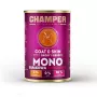 CHAMPER Coat & Skin Monoprotein Beef šlapias šunų ėdalas - 400g
