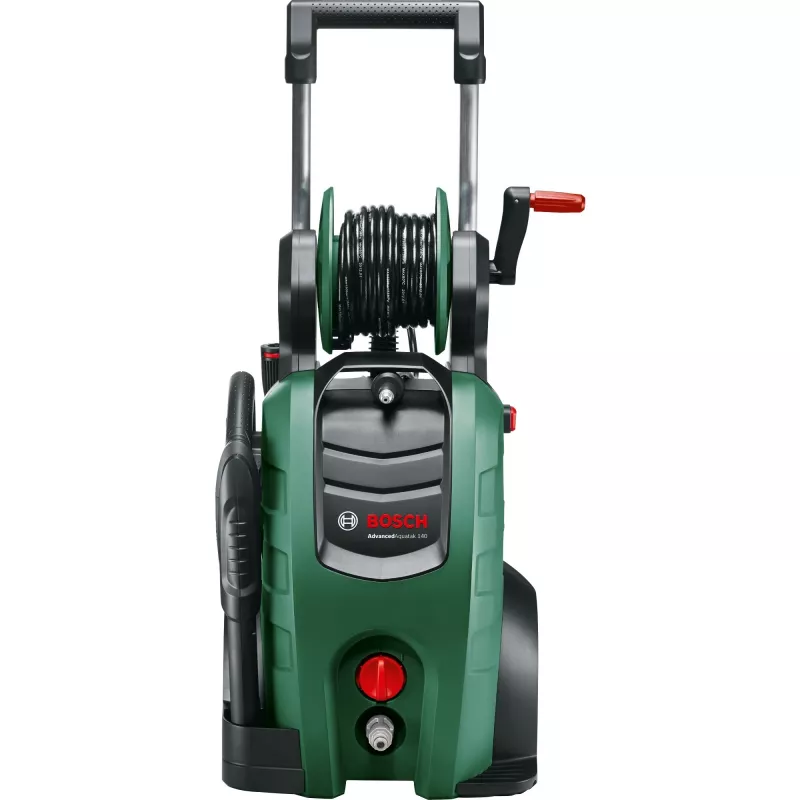 Bosch AdvancedAquatak 140 aukšto slėgio plovimo įrenginys, vertikalus, elektrinis, juodas/žalias, 450 l/h, 2100 W