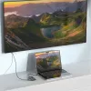 USB-C adapteris Hawk HW-HUB801 8 viename su HDMI ir Ethernet