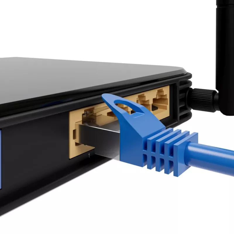 Extralink Cat.6A S/FTP jungiamasis laidas 10m, varinis tinklo kabelis, 10Gbit/s