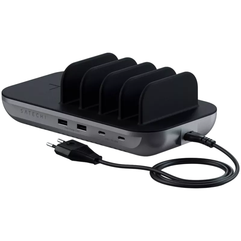 Satechi Dock5 kelių įrenginių įkrovimo stotelė