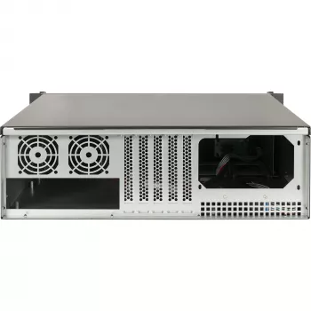 Serverio stovas Inter-Tech 3U-K-340L juodas ATX 60mm ventiliatoriai