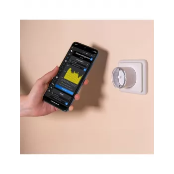 Shelly Plug S Gen3 išmanusis kištukas su energijos stebėjimu, baltas