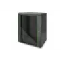 DIGITUS Dynamic Basic DN-19 16-U-EC-SW - tinklo spinta - skirta montavimui ant sienos - RAL 9005 - 16U - 48,3 cm (19 inch)