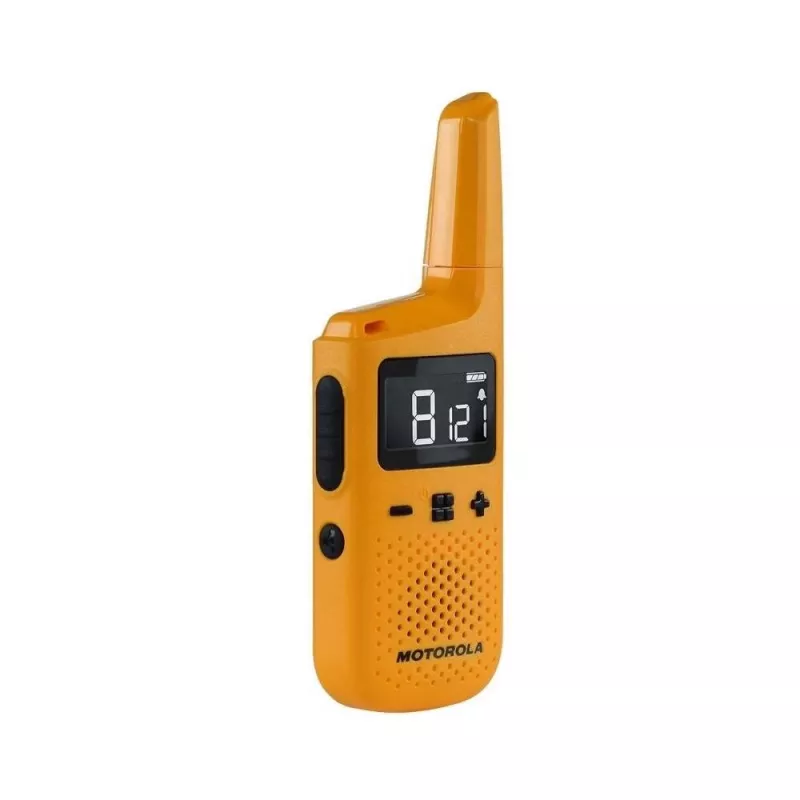 Motorola Talkabout T72 dvipusis radijas 16 kanalų 446.00625 - 446.19375 MHz Oranžinė