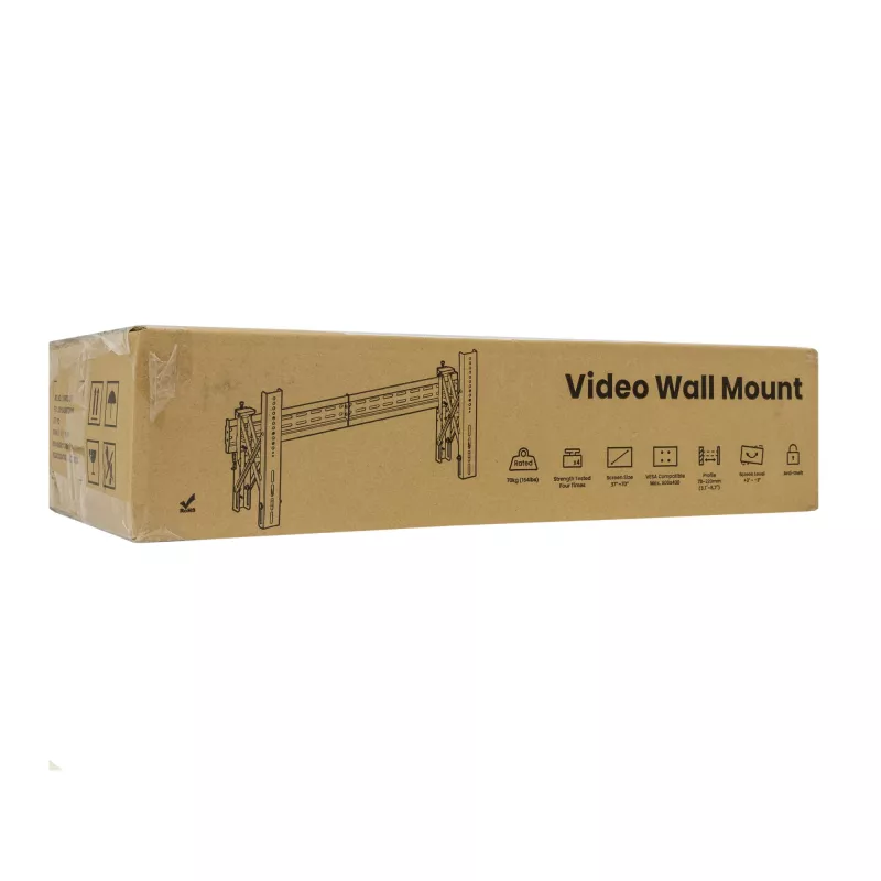 TV laikiklis sieninis SBOX LVW02-48T 37–70 colių, 70 kg, VESA iki 800×400