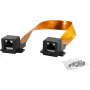 RJ45 lango pravedimo įvorė ShiverPeaks 08-01010 skaidri, 22,5 cm