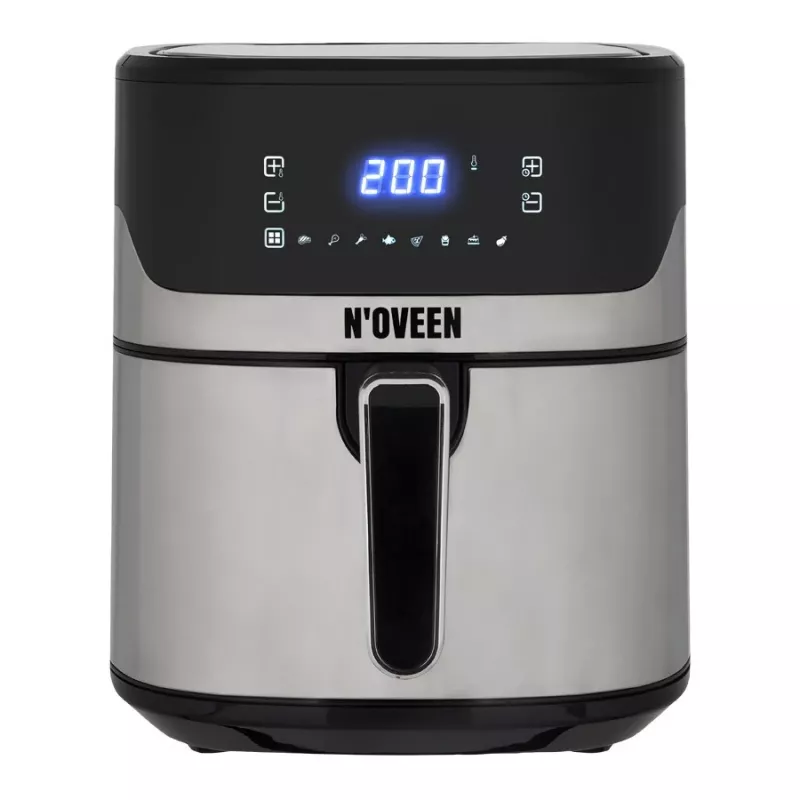 Karšto oro gruzdintuvė NOVEEN AF550 – 6,5 l, 1600 W, iki 200 °C, 8 programų