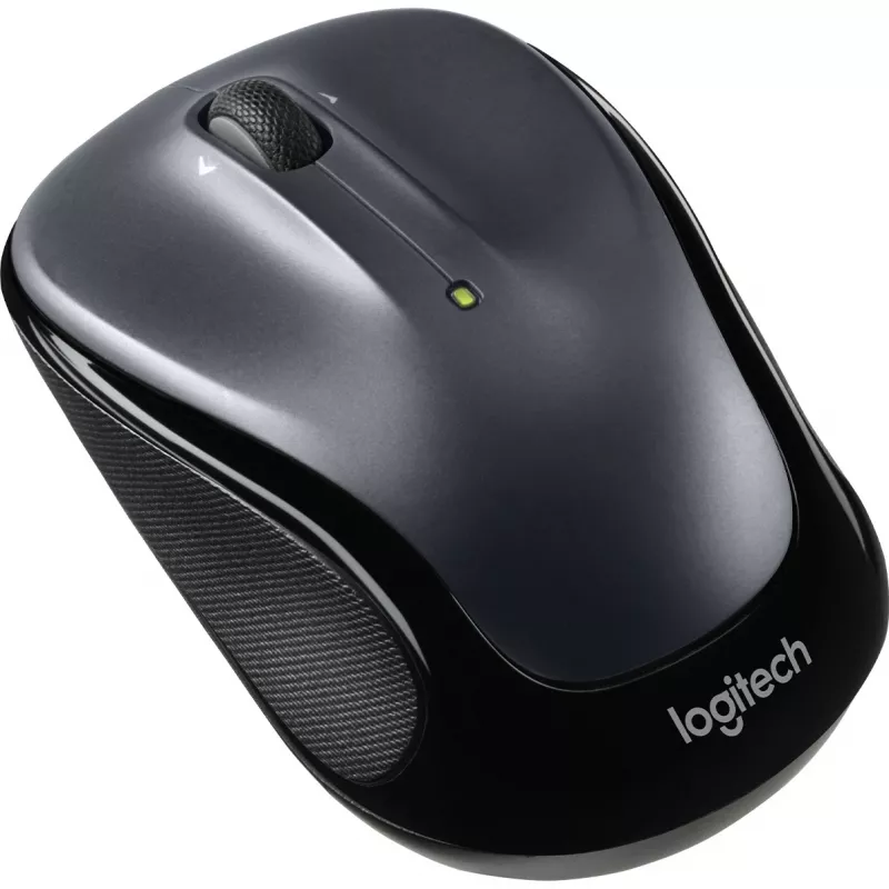 Pelė LOGITECH M325s, optinė, 5 mygtukai, belaidė 2.4 GHz, USB imtuvas, tamsiai pilka