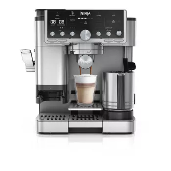 Espresso aparatas Ninja ES701EU – pusiau automatinis kavos aparatas su malūnėliu, 2 L vandens talpa, 1650 W