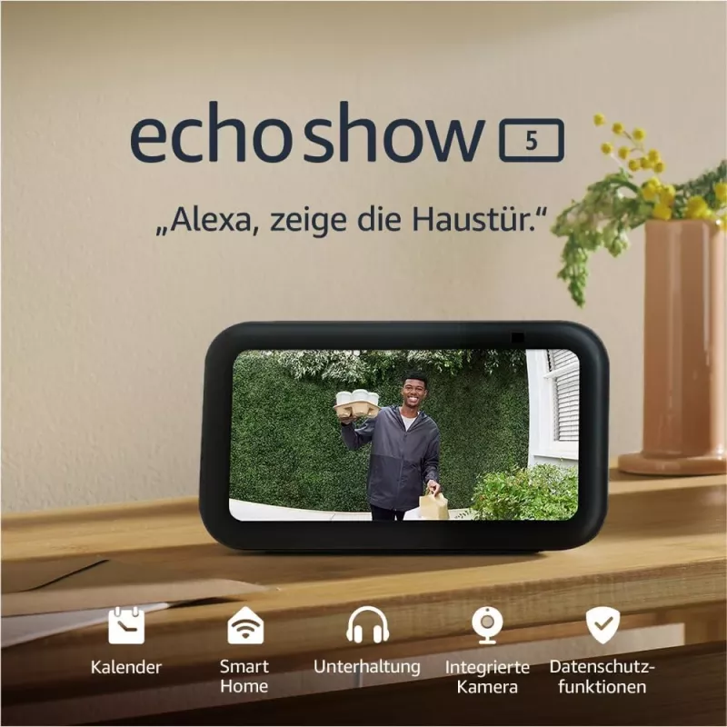 Išmanusis garsiakalbis Amazon Echo Show 5 (3rd Gen), juodas