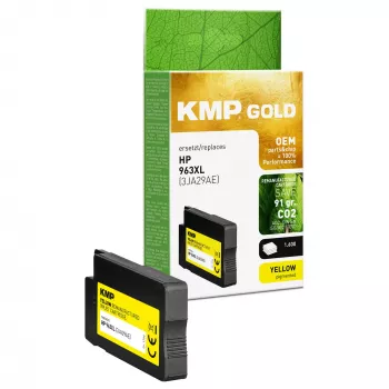 Kasečių KMP GOLD HP 963XL (3JA29AE) geltona