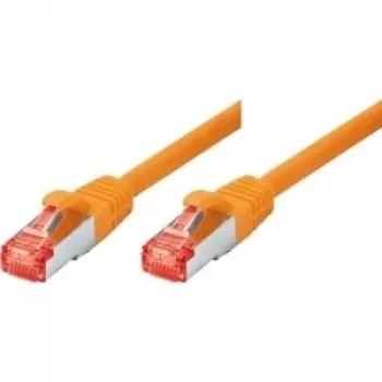 Tecline exertis Connect 5 m patch laidas RJ-45 (kištukas) - RJ-45 (kištukas) SSTP CAT 6 halogenų neturintis oranžinis (71505A)