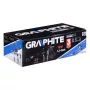 Graphite 58G083 slėginis plovimo aparatas kompaktiškas akumuliatorinis 170 l/h pilkas
