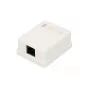 Extralink paviršinis tinklo lizdas, 1x RJ45 CAT5E UTP