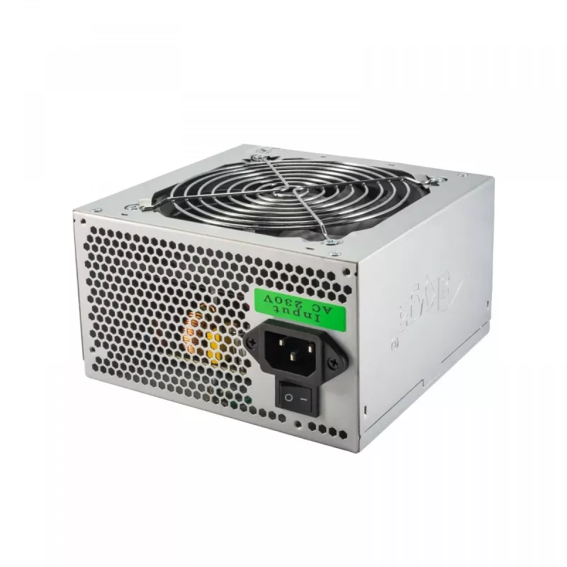 Maitinimo blokas Akyga AK-B1-500, 500 W, ATX 2.31, 20+4 pin, 120 mm ventiliatorius, nemodulinis