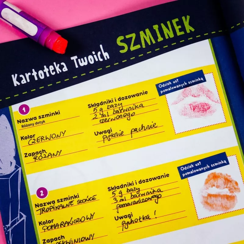 Mokslinė laboratorija Aš esu genijus - Lūpų dažų gamyba