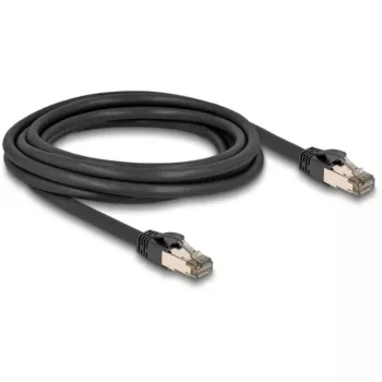 DeLOCK RJ45 Cat.6A U/FTP tinklo kabelis 3 m juodas