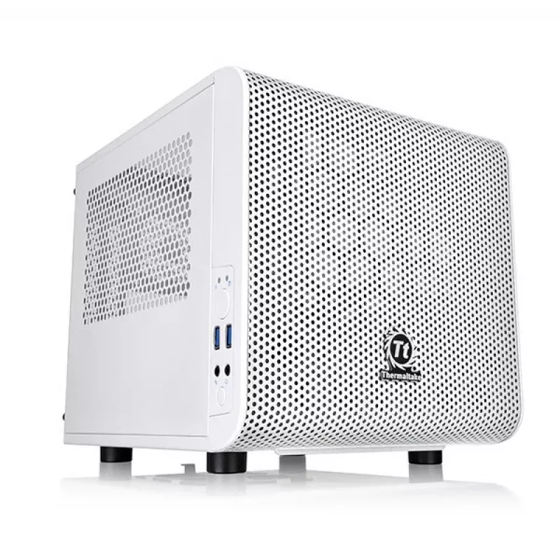 Thermaltake Core V1 Snow Edition Cube White korpusas