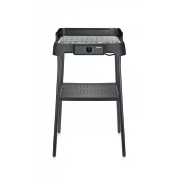 Stalinis elektrinis grilis SEVERIN PG 8594 — 2000 W, stačiakampės grotelės, juodas