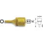 Hazet Torx antgalis 6,3 mm (1/4 colio) 8502-T30, ilgis 28 mm