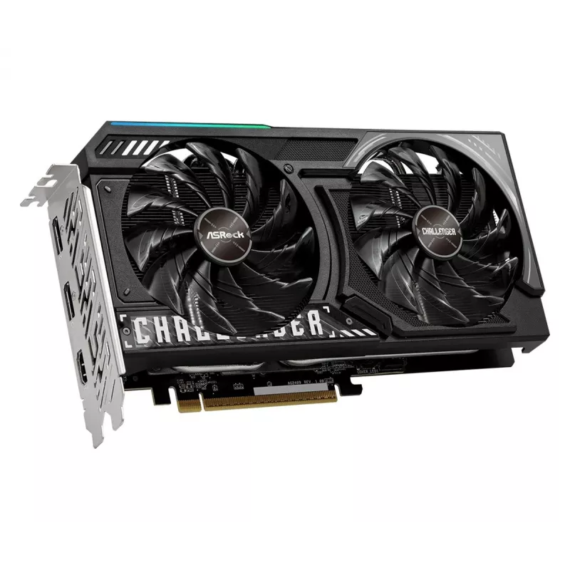ASRock Radeon RX 9060 XT Challenger 16GB OC GDDR6 vaizdo plokštė