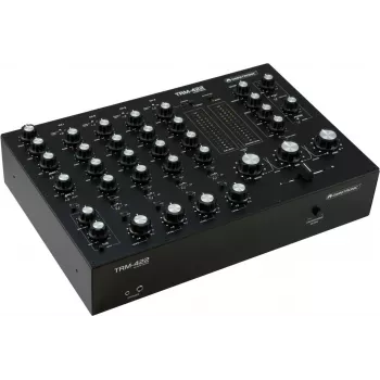 4 kanalų rotacinis maišytuvas Omnitronic TRM-422 su USB ir FX send