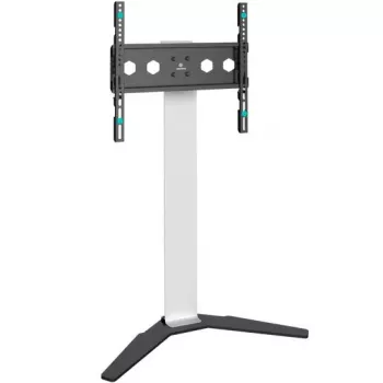 ONKRON TS1140-W televizoriaus stovas baltas, 66–165.1 cm (26–65 col.), 35 kg, VESA 100x100–400x400, aukštis 880–1100 mm