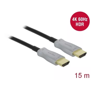 Aktyvus optinis HDMI kabelis DeLOCK 85012 4K 60 Hz 15 m