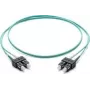 Corning LWL šuoliukas SC/SC OM3 50/125, 1 m, turkio spalvos F575702T2Z20001M