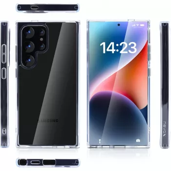 StyleShell SHOCKFlex, Telefono dėklas permatomas, Samsung Galaxy S24 Ultra