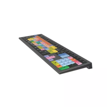 Logickeyboard LKB-LOGXP2-A2M-UK klaviatūra, USB, QWERTY JK anglų, juoda