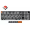 Belaidė mechaninė klaviatūra Keychron K17 MAX RGB juoda – kompaktiškas išdėstymas, Bluetooth ir USB-C ryšys